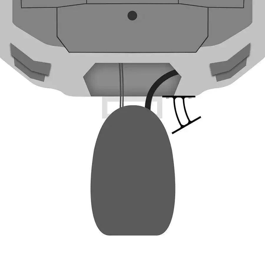 Minn Kota Raptor Direct Mount Angle Bracket - Black [1810371] - Besafe1st