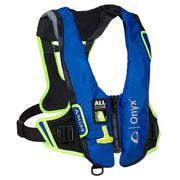 Onyx Impulse A/M-33 All Clear Auto/Manual Inflatable Life Jacket - Blue [132800-500-004-21] Besafe1st™ | 