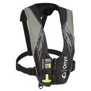 Onyx A/M-24 Series All Clear Automatic/Manual Inflatable Life Jacket - Grey - Adult [132200-701-004-21] - Besafe1st