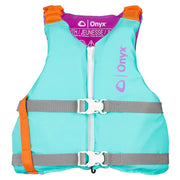 Onyx Youth Universal Paddle Vest - Aqua [121900-505-002-21] - Besafe1st®  
