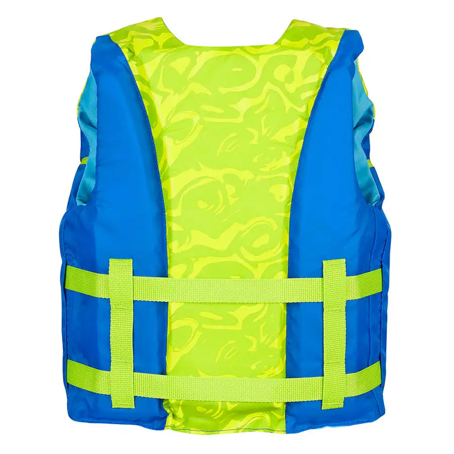 Onyx Shoal All Adventure Youth Paddle  Water Sports Life Jacket - Green [121000-400-002-21] - Besafe1st®  