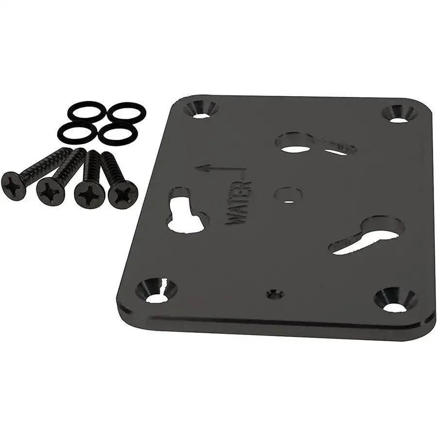 Panther Spare Bow Mount Base Kit f/ King Pin - Black - Powder Coat [KPBQCKB] - Besafe1st