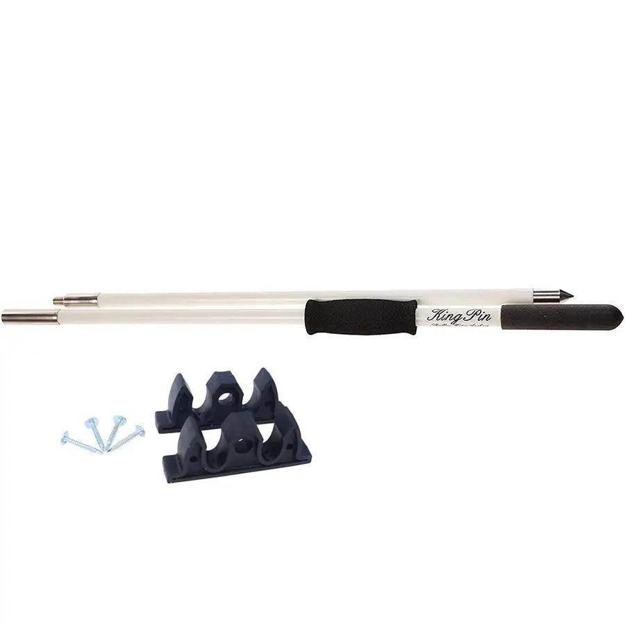 Panther 8 King Pin Anchor Pole - 2-Piece - White [KPP802W] - Besafe1st