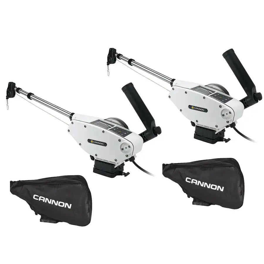 Cannon Optimum 10 Tournament Series (TS) BT Electric Downrigger 2-Pack w/Black Covers [1902340X2/COVERS] - Besafe1st®  