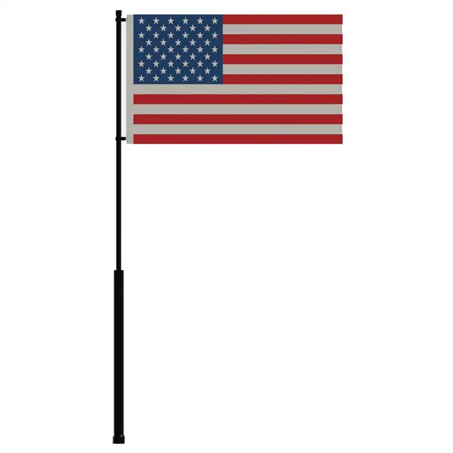 Mate Series Flag Pole - 36" w/USA Flag [FP36USA] - Premium Fishing Accessories Besafe1st®  Shop now 