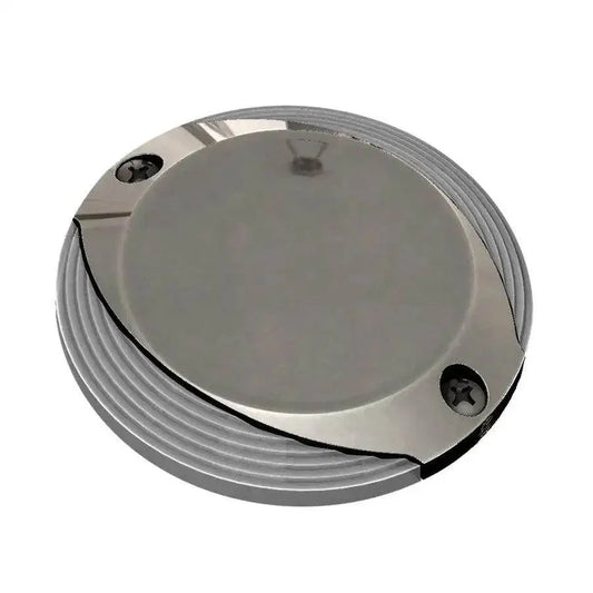Lumitec Scallop Surface Mount Pathway Light - Spectrum RGBW/Warm White - Stainless Steel Housing [101672] - Besafe1st