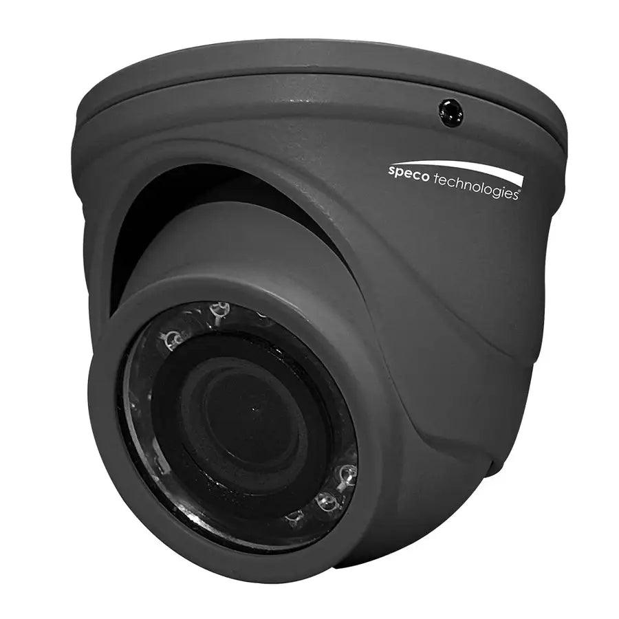 Speco 4MP HD-TVI Mini IR Turret w/2.9mm Lens - Grey [HT471TG] - Besafe1st® 