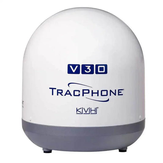 KVH Ultra-Compact TracPhone V30 w/DC-BDU [01-0432-01] - Besafe1st