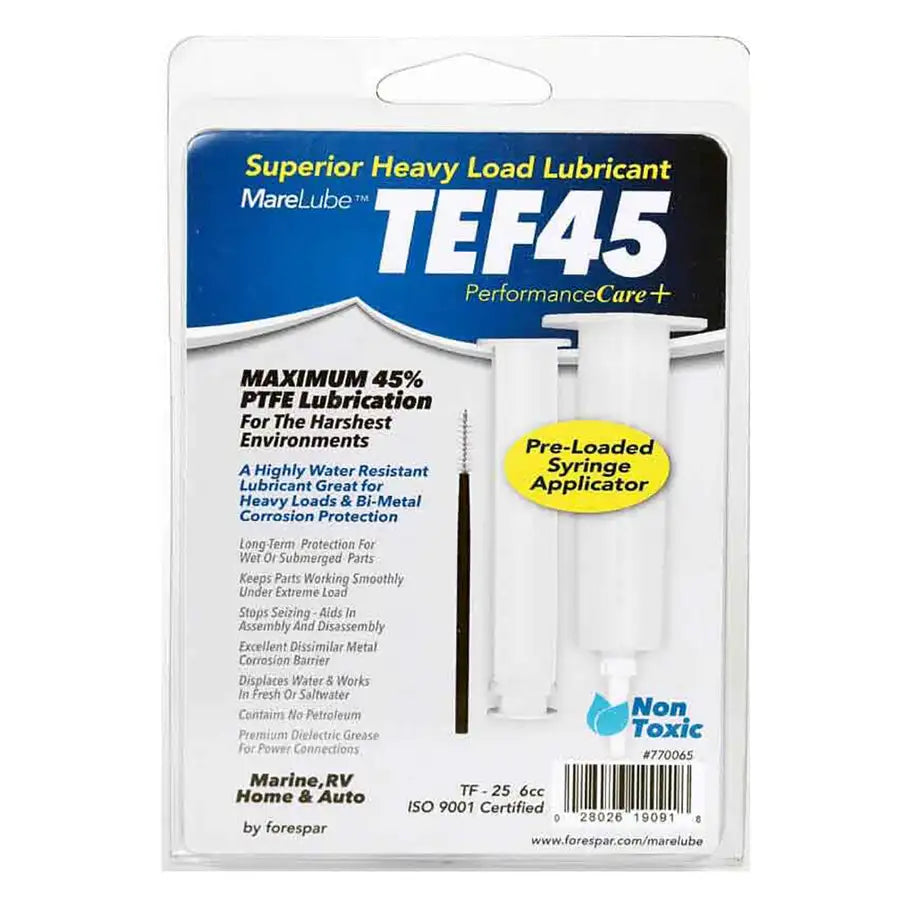 Forespar Marelube TEF45 6cc Syringe [770065] - Premium Accessories  Shop now at Besafe1st®