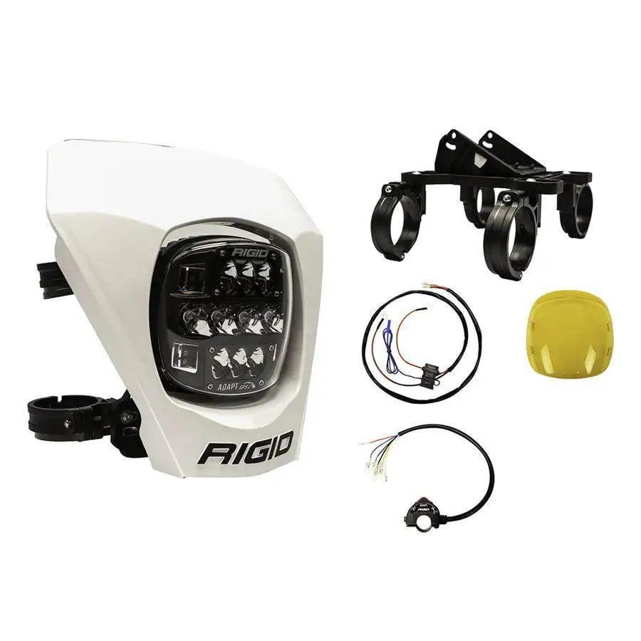 RIGID Industries Adapt XE Extreme Enduro LED Moto Kit - White [300417] - Besafe1st