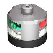 Lopolight Series 201-007 - Tri-Color Navigation/Anchor/Windex Light - 2NM - Horizontal Mount - Silver Housing [201-007G2SW-30M] - Besafe1st® 