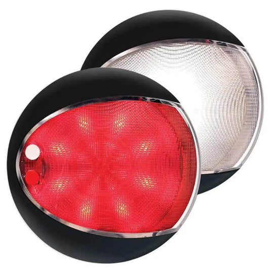 Hella Marine EuroLED 130 Touch - White/Red - Black Shroud [959950111] Hella Marine