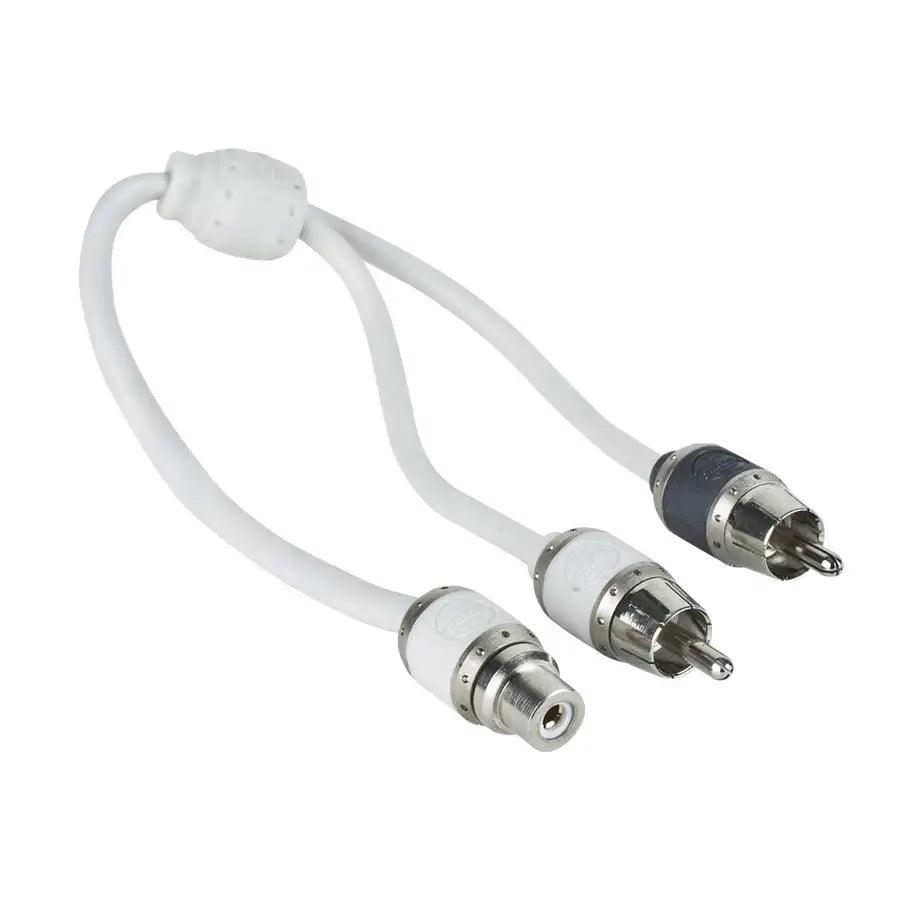 T-Spec V10 Series RCA Audio Y Cable - 2 Channel - 1 Female to 2 Males [V10RY1] - Besafe1st® 