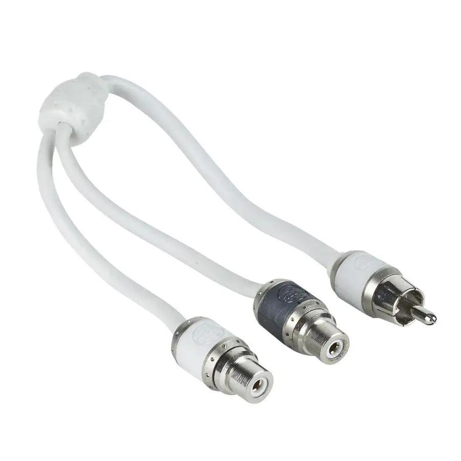 T-Spec V10 Series RCA Audio Y Cable - 2 Channel - 1 Male to 2 Females [V10RY2] - Besafe1st® 