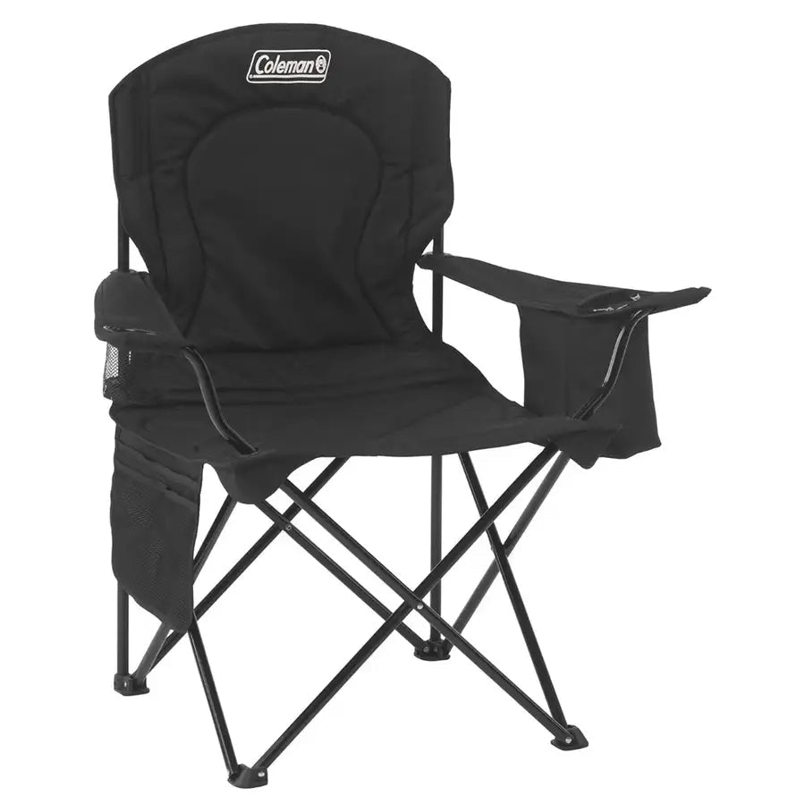 Coleman Cooler Quad Chair - Black [2000032007] - Premium Camping  Shop now 