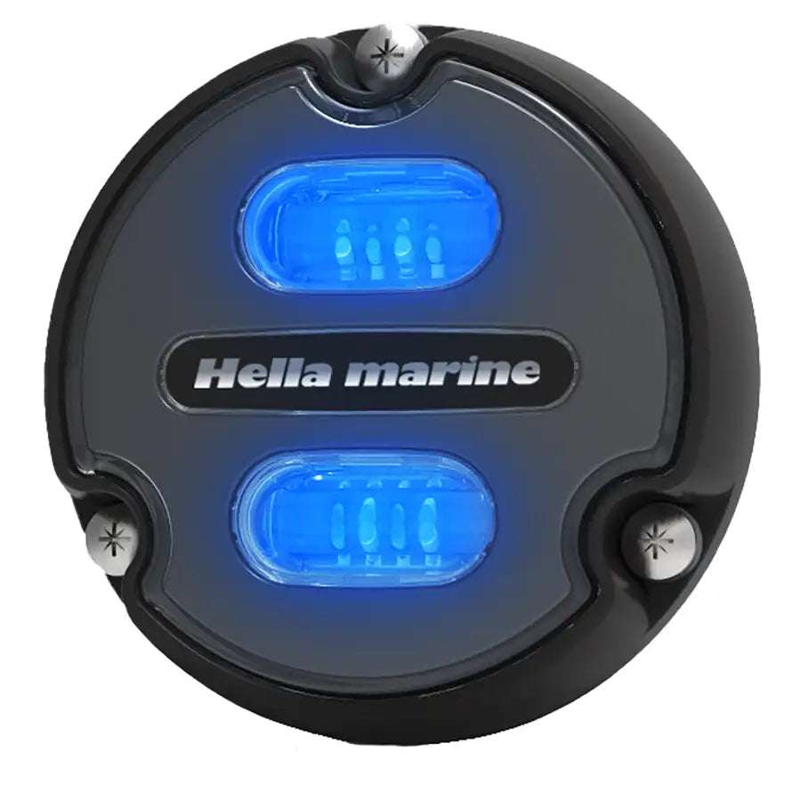 Hella Marine Apelo A1 Blue White Underwater Light - 1800 Lumens - Black Housing - Charcoal Lens [016145-001] - Besafe1st®  