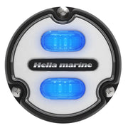 Hella Marine Apelo A1 Blue White Underwater Light - 1800 Lumens - Black Housing - White Lens [016145-011] - Premium Underwater Lighting  Shop now 