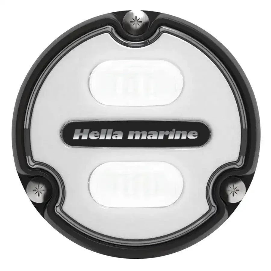 Hella Marine Apelo A1 Blue White Underwater Light - 1800 Lumens - Black Housing - White Lens [016145-011] - Besafe1st