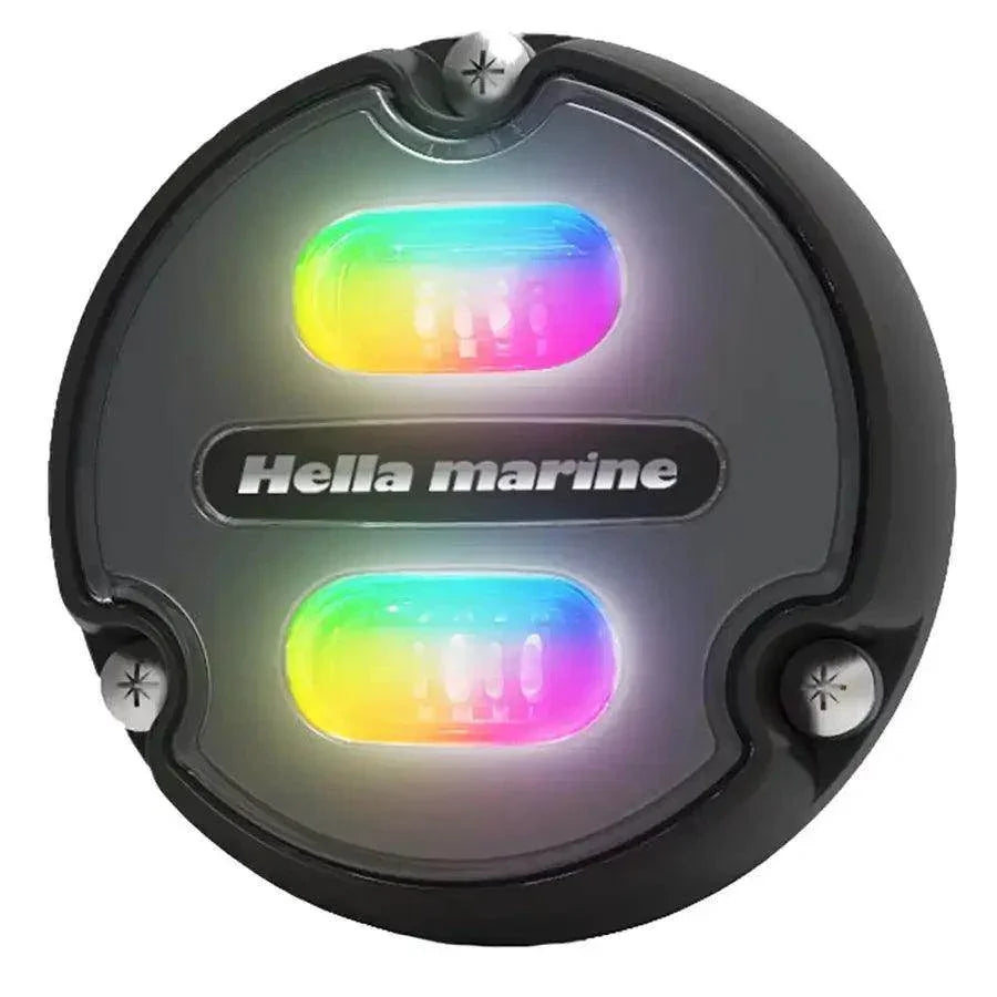 Hella Marine Apelo A1 RGB Underwater Light - 1800 Lumens - Black Housing - Charcoal Lens [016146-001] Hella Marine