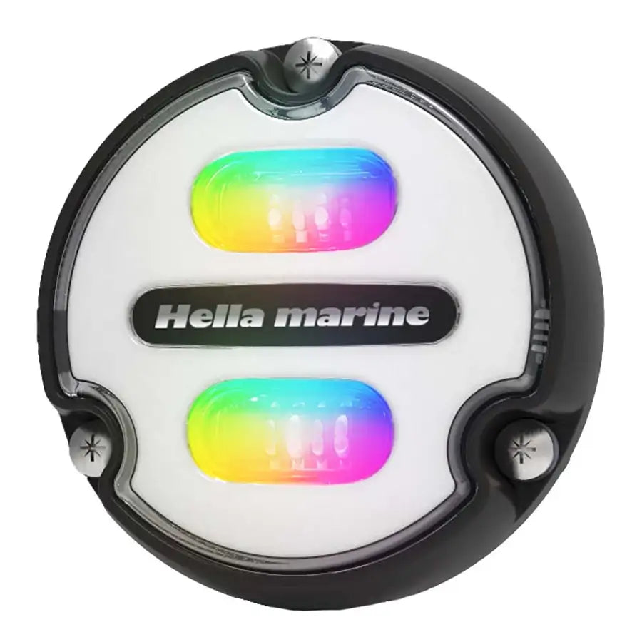 Hella Marine Apelo A1 RGB Underwater Light - 1800 Lumens - Black Housing - White Lens [016146-011] - Besafe1st®  
