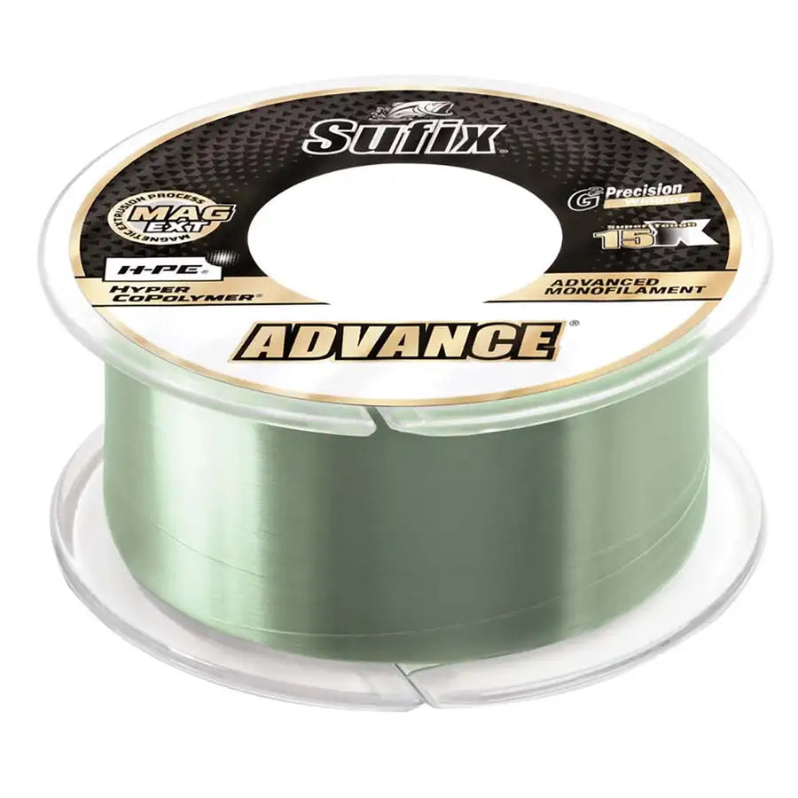 Sufix Advance Monofilament - 20lb - Low-Vis Green - 330 yds [604-120G] - Besafe1st®  