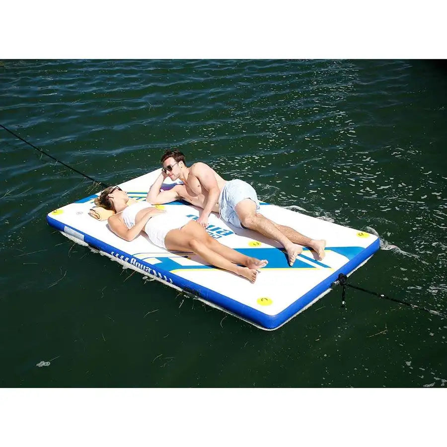 Aqua Leisure 8 x 5 Inflatable Deck - Drop Stitch [APR20923] - Besafe1st®  
