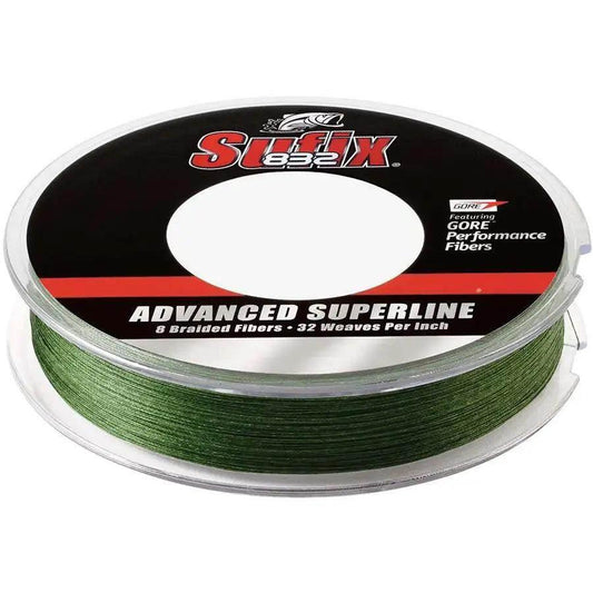 Sufix 832 Advanced Superline Braid - 15lb - Low-Vis Green - 300 yds [660-115G] - Besafe1st