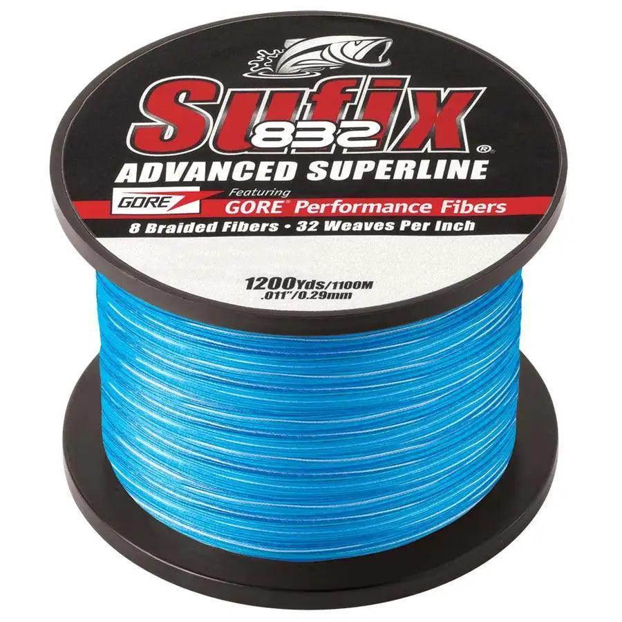 Sufix 832 Advanced Superline Braid - 15lb - Coastal Camo - 1200 yds [660-315CC] - Besafe1st