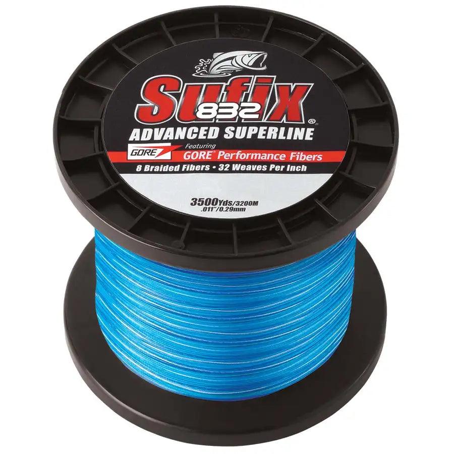 Sufix 832 Advanced Superline Braid - 15lb - Coastal Camo - 3500 yds [660-415CC] - Besafe1st® 