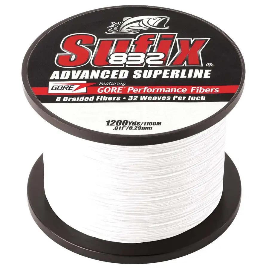 Sufix 832 Advanced Superline Braid - 30lb - Ghost - 1200 yds [660-330GH] - Besafe1st® 