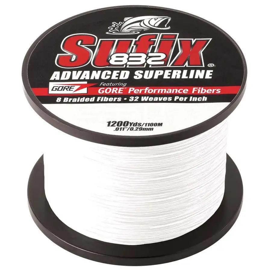 Sufix 832 Advanced Superline Braid - 30lb - Ghost - 1200 yds [660-330GH] Sufix