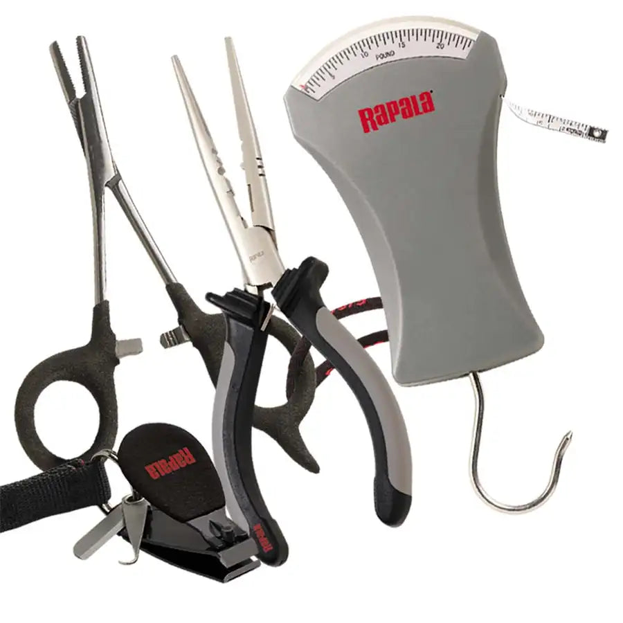 Rapala Combo Pack - Pliers, Forceps, Scale  Clipper [RTC-6PFSC] - Besafe1st®  