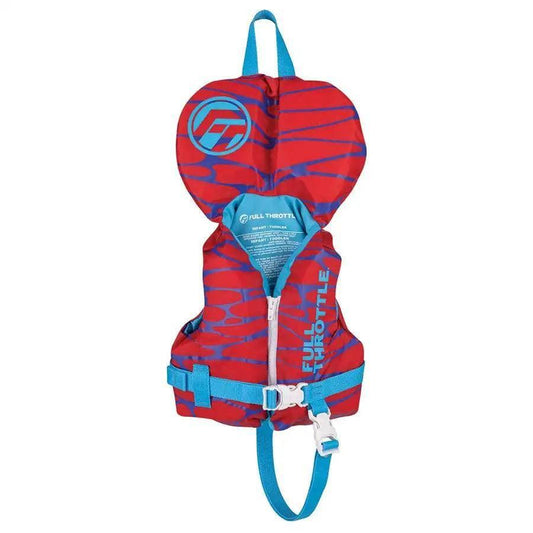 Full Throttle Infant Nylon Life Jacket - Red [112400-100-000-22] - Besafe1st
