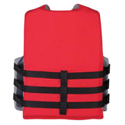 Full Throttle Adult Universal Ski Life Jacket - Red [112000-100-004-22] - Besafe1st® 