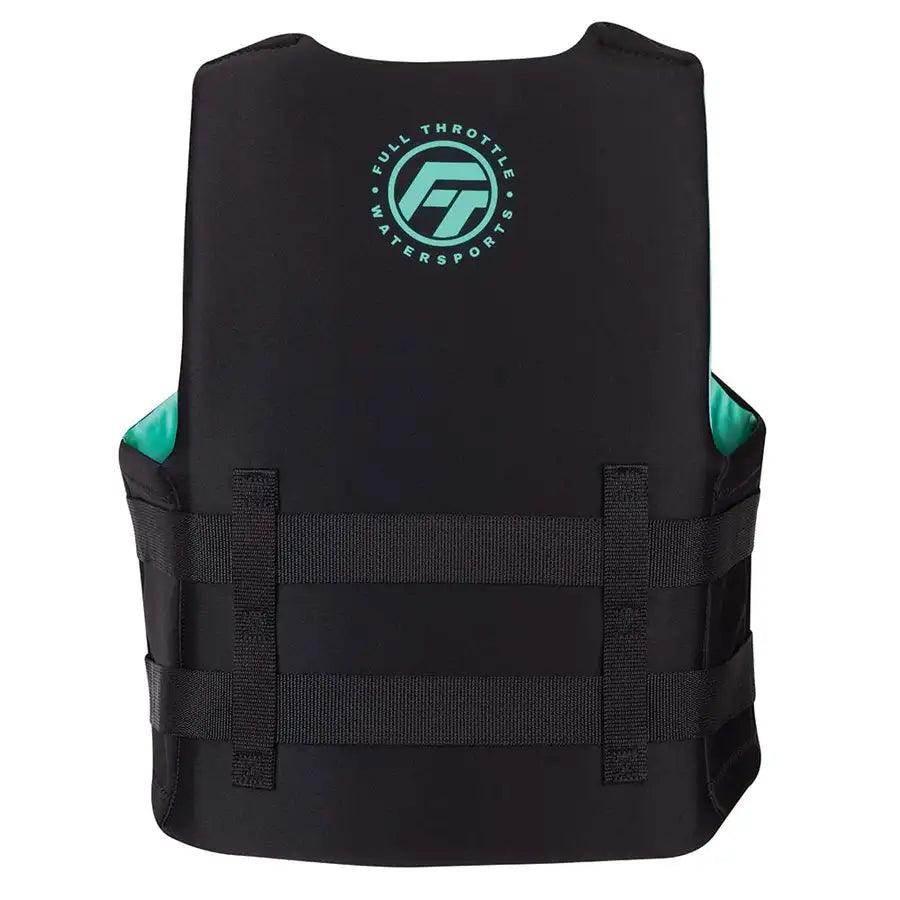 Full Throttle Adult Rapid-Dry Life Jacket - S/M - Aqua/Black [142100-505-030-22] Full Throttle