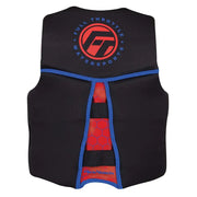 Full Throttle Youth Rapid-Dry Flex-Back Life Jacket - Red/Black [142500-100-002-22] - Premium Life Vests  Shop now 