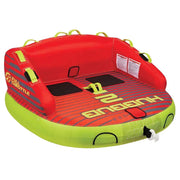 Full Throttle Hubbub 2 Towable Tube - 2 Rider - Red [303400-100-002-21] - Besafe1st® 