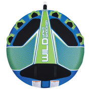 Full Throttle Wild Wake Shocker Towable Tube - 3 Rider - Blue [302400-500-003-21] - Besafe1st® 