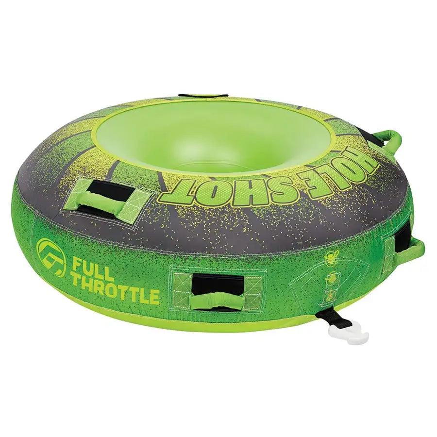 Full Throttle Hole Shot Towable Tube - 1 Rider - Green [302000-400-001-21] - Besafe1st® 