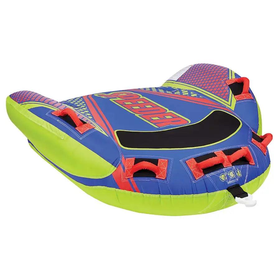 Full Throttle Speeder Towable Tube - 2 Rider - Blue [302900-500-002-21] - Besafe1st® 