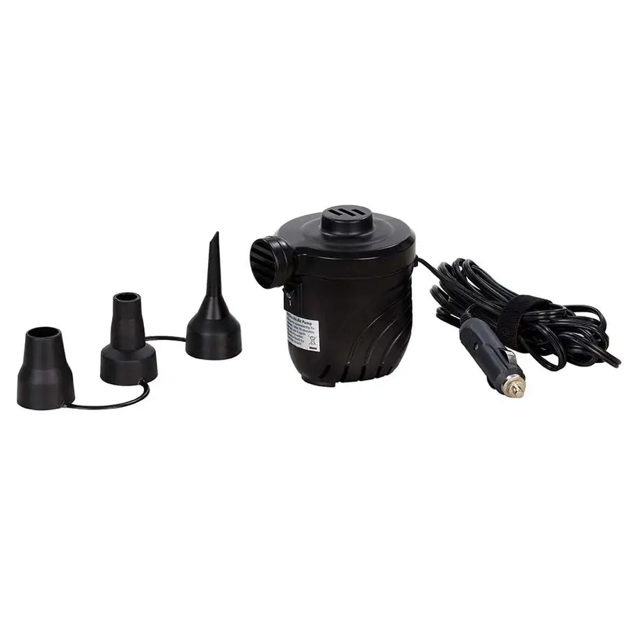 Full Throttle 12V Power Air Pump - Black [310200-700-999-21] Besafe1st™ | 