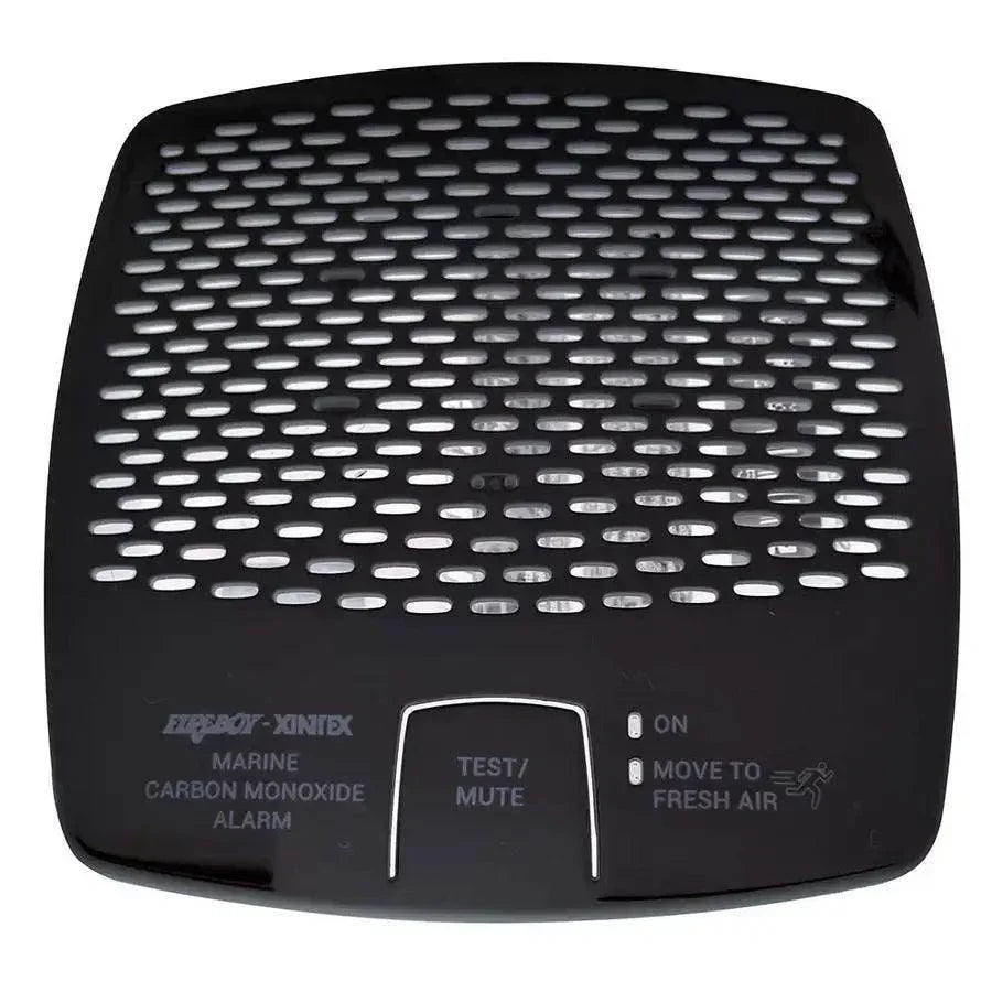 Fireboy-Xintex CO Alarm 12/24V DC w/Interconnect - Black [CMD6-MDR-BR] - Besafe1st