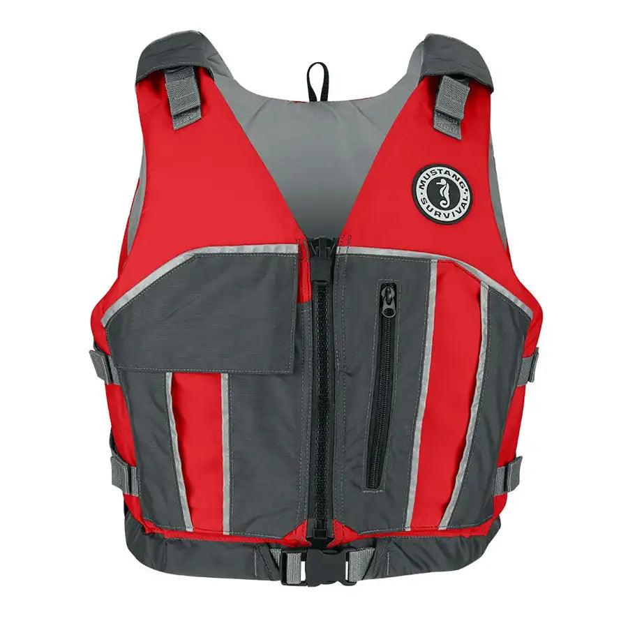 Mustang Reflex Foam Vest - Red/Grey - XS/Small [MV7020-861-XS/S-216] - Besafe1st® 