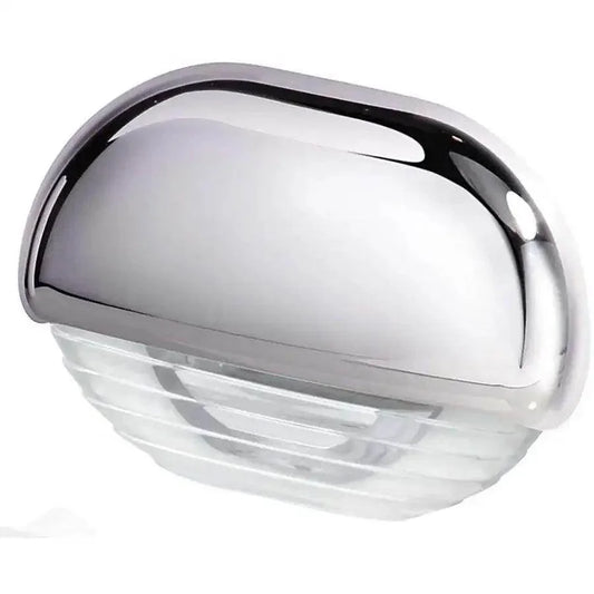 Hella Marine White LED Easy Fit Step Lamp w/Chrome Cap [958126001] - Besafe1st
