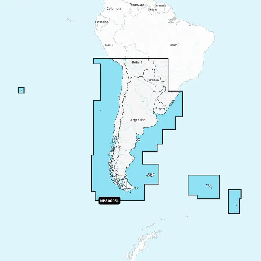 Navionics Platinum+ NPSA005L - Chile, Argentina Easter Island [010-C1365-40] - Besafe1st® 