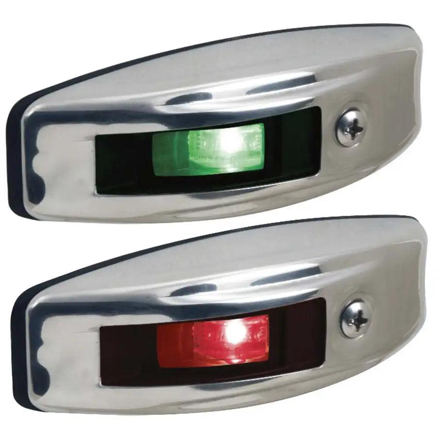 Perko 12V LED Side Light - Stainless Steel [0618000STS] - Besafe1st® 