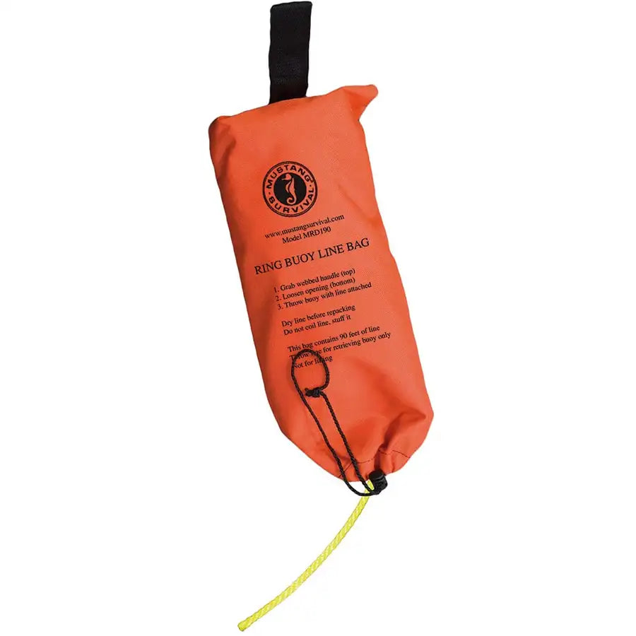Mustang Ring Buoy Throw Bag - 90 Rope [MRD190-0-0-215] - Premium Accessories  Shop now 