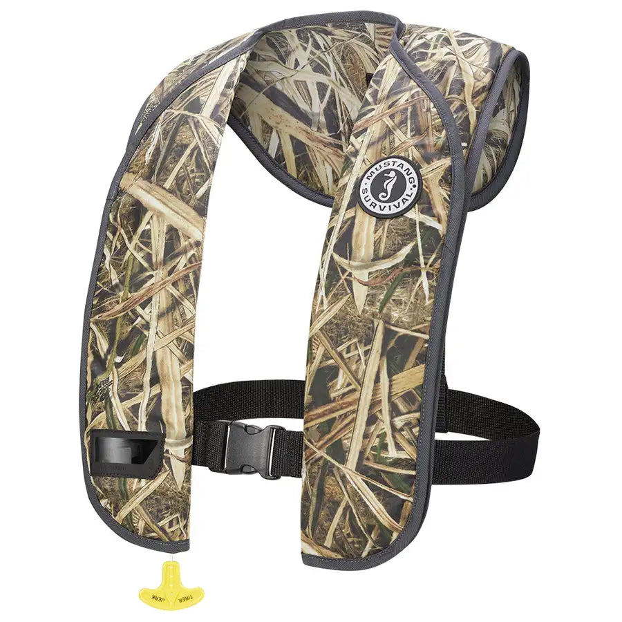 Mustang MIT 100 Inflatable PFD - Mossy Oak Shadow Grass Blades - Manual [MD2014C3-261-0-202] - Besafe1st®  