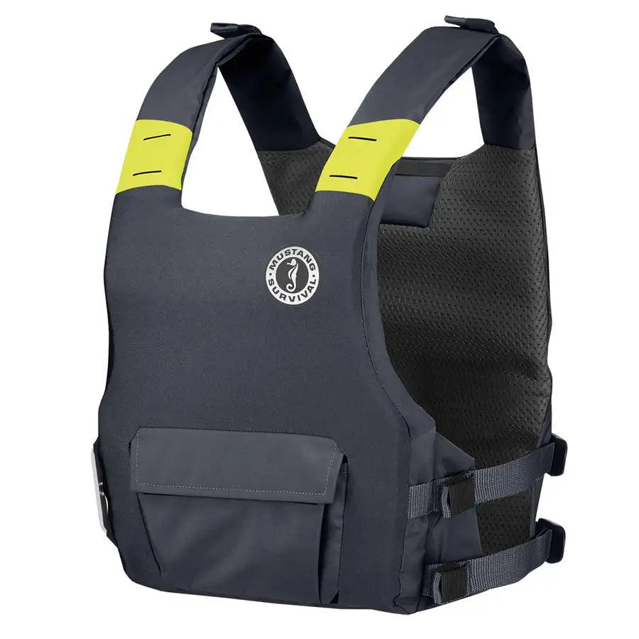 Mustang Khimera Dual Flotation PFD - Admiral Grey - Manual [MD7183-191-0-202] - Besafe1st