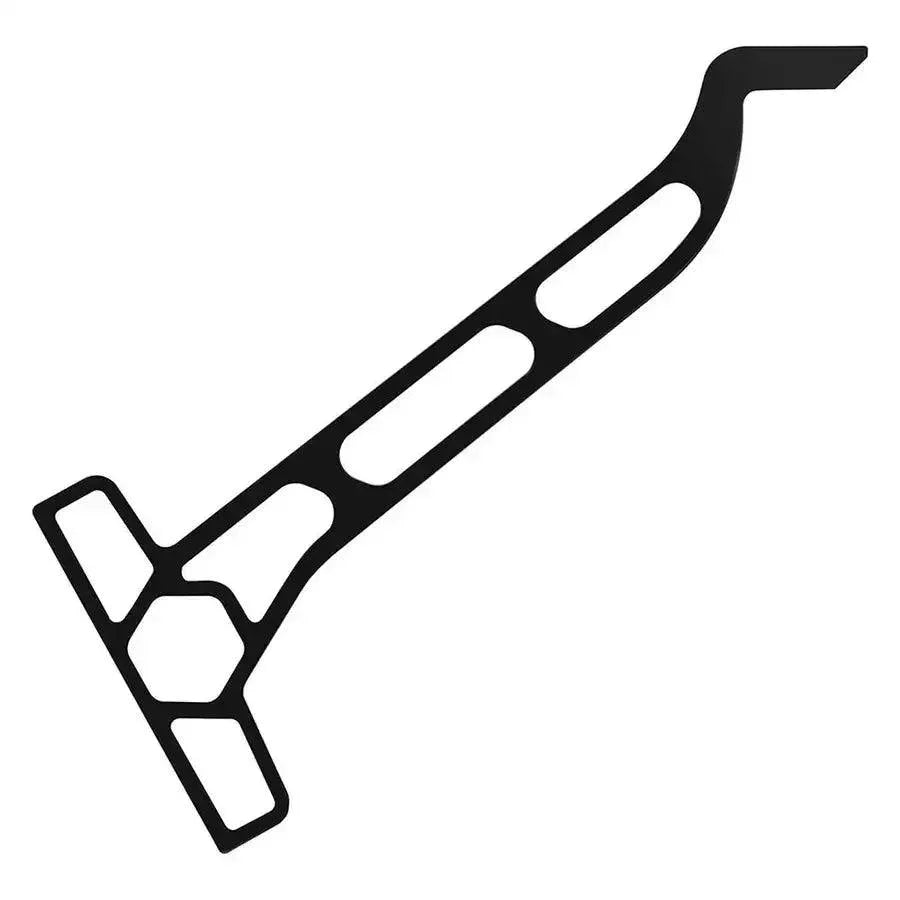 Minn Kota Raptor Jack Plate Adapter Bracket - Port - 8" Setback - 6" Rise - Black [1810385] - Besafe1st